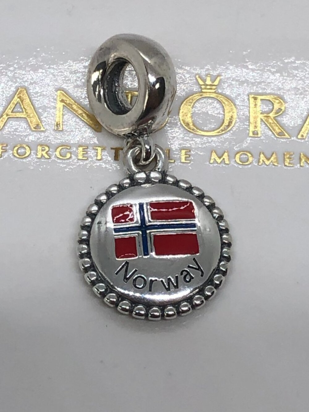 ✨🔥Pandora Norway Flag charm